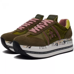 Кроссовки Premiata Beth Green Pink