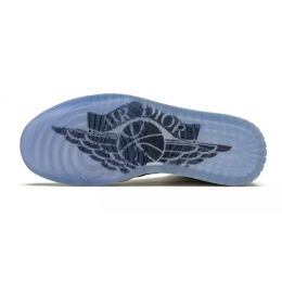 Кроссовки Nike x Dior Air Jordan 1 High Grey