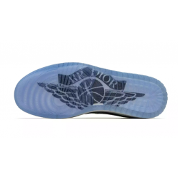 Кроссовки Nike x Dior Air Jordan 1 Retro Low Grey