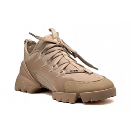 Кроссовки Dior D-Connect Nude Brown