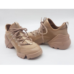 Кроссовки Dior D-Connect Nude Brown