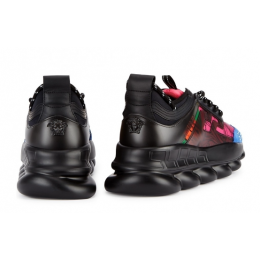 Кроссовки Versace Chain Reaction 2 Chainz Black Multicolor