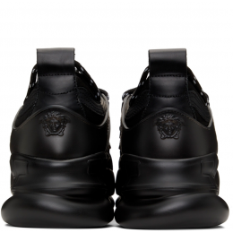 Кроссовки Versace Chain Reaction 2 Chainz All Black