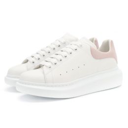 Кроссовки Alexander McQueen White Pink