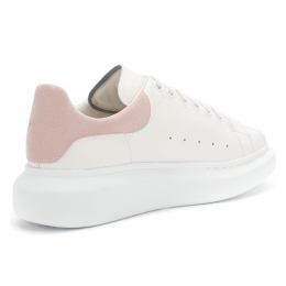 Кроссовки Alexander McQueen White Pink