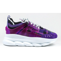 Кроссовки Versace Chain Reaction Purple