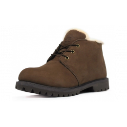 Ботинки Timberland Nellie Chukka Chocolate зимние