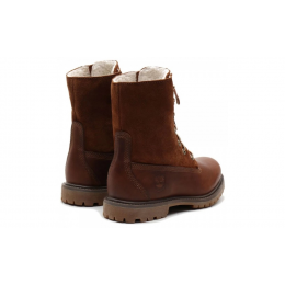 Ботинки Timberland Teddy Fleece Coffee зимние