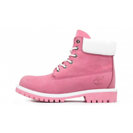 Ботинки Timberland 17061 Pink White
