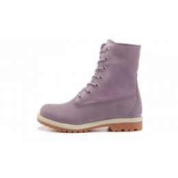 Ботинки Timberland Teddy Fleece Violet зимние