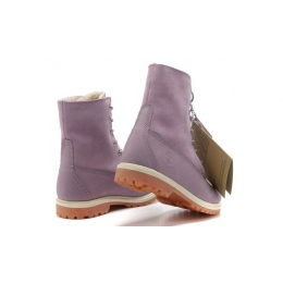 Ботинки Timberland Teddy Fleece Violet зимние