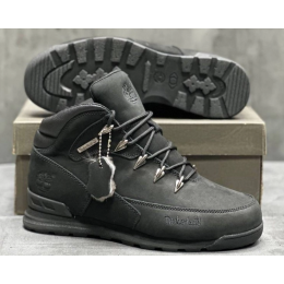 Полуботинки Timberland Euro Sprint 2 Black с мехом