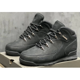 Полуботинки Timberland Euro Sprint 2 Black с мехом