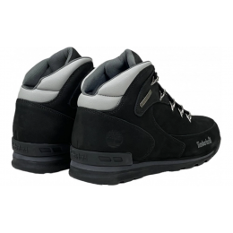 Полуботинки Timberland Euro Sprint 2 Hiker Black Grey с мехом