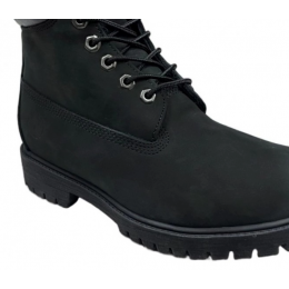 Ботинки Timberland 6 Inch Premium Boot WP Black с мехом