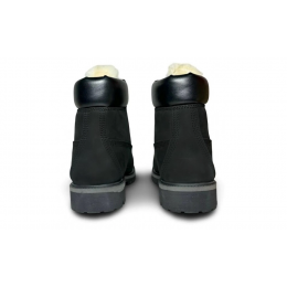 Ботинки Timberland 6 Inch Premium Boot WP Black с мехом