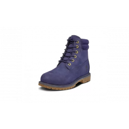 Ботинки Timberland 6 Inch Blue с мехом