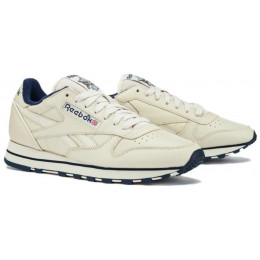 Reebok Classic Leather Vintage Beige Navy
