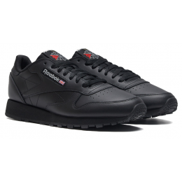 Кроссовки Reebok Classic Leather All Black