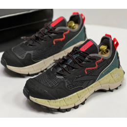 Кроссовки Reebok Zig Kinetica 2 Edge Gore Tex Grey Green зимние