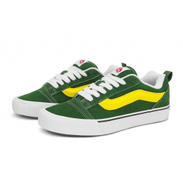 Кеды Vans Knu Skool Green Yellow