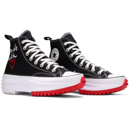Кеды Converse Run Star Hike Platform High Made With Love Black