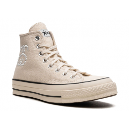 Кеды Converse Chuck Taylor 70 High Stussy Fossil Beige