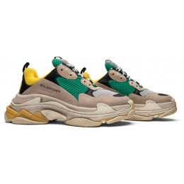 Кроссовки Balenciaga Triple S Trainer Yellow Green