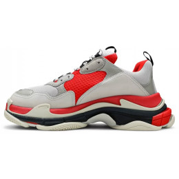 Кроссовки Balenciaga Triple S Trainer Grey Red