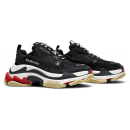 Кроссовки Balenciaga Triple S Black Red
