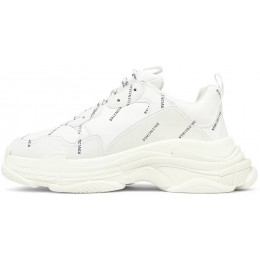 Кроссовки Balenciaga Triple S Trainer Allover Logo White
