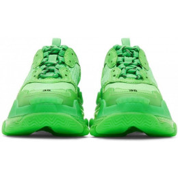 Кроссовки Balenciaga Triple S Clear Sole Neon Green