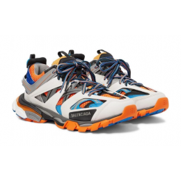 Кроссовки Balenciaga Track Trainer Blue Orange