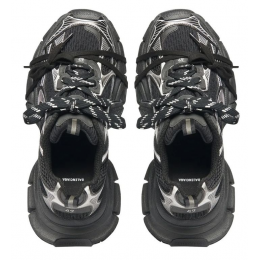 Balenciaga 3XL Worn-Out Black White