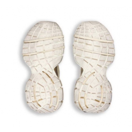 Balenciaga 3XL Worn-Out Ivory Metallic Old