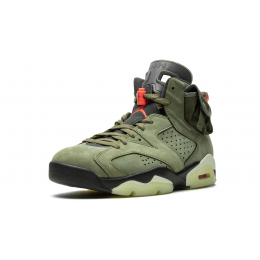 Nike Air Jordan 6 Travis Scott Cactus Jack Khaki
