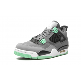 Кроссовки Nike Air Jordan 4 Retro Green Glow