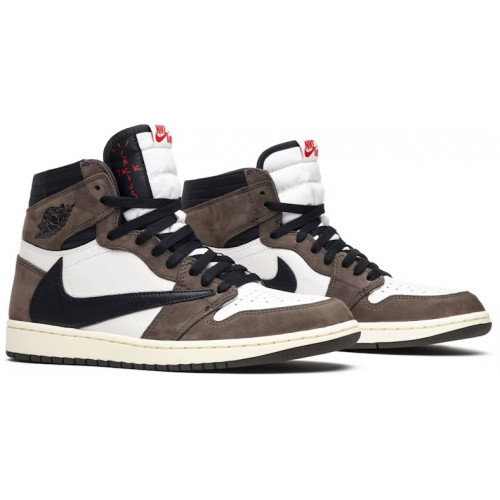 Кроссовки Nike Air Jordan 1 Retro Travis Scott Brown