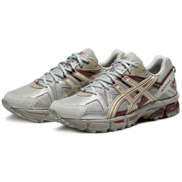 Asics Gel Kahana 8 Gray Grey Red