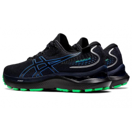 Asics Gel Cumulus 24 Gore Tex Black Blue Coast