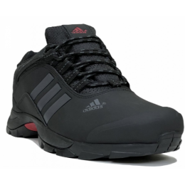 Кроссовки Adidas Terrex Climaproof Black Grey Short мужские зимние