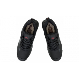 Кроссовки Adidas Terrex Climaproof Black Grey Short мужские зимние