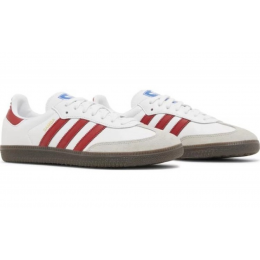 Adidas Samba Og White Better Scarlet