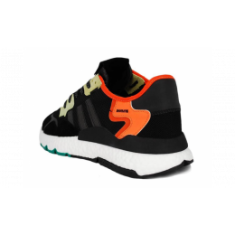 Adidas Nite Jogger Black White Orange