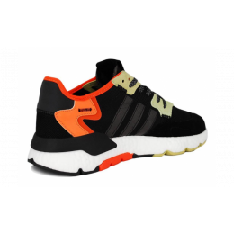 Adidas Nite Jogger Black White Orange