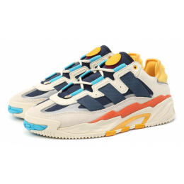 Кроссовки Adidas Niteball Cream White Collegiate Navy