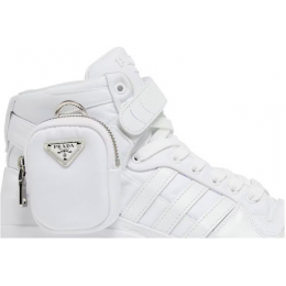 Prada x Adidas Forum High Triple White