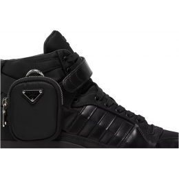 Prada x Adidas Forum High Triple Black