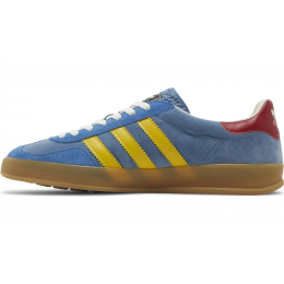 Кроссовки Adidas Gazelle Og x Gucci Light Blue Suede