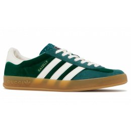 Кроссовки Adidas Gazelle x Gucci Green Suede